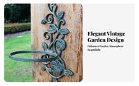Sixavian mounted Planter Vintage & design Plant Holder sturdyDuty for Patio, Gardeners