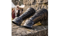 Forearm Bracers Battle Arm Bracers Comfortable Costume Wear for Larpers, Cosplay, Historical Fairs