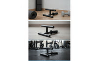 Tibialis Bar with Foam Handles Adjustable Ankle Training Bar with Pin Portable Lower Leg Muscle for Athletes