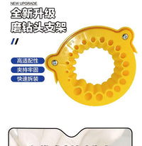 角磨机磨钻头支架新款打磨器100-115型多功能打磨角磨机配件