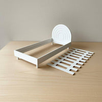 Dollhouse Bed High Simulation Model Miniature Bed Frame DIY Assembly for Collectors, Hobbyists