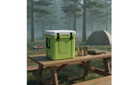Secure Insulated Cooler Box Portable Hard Cooler Sturdy Heavy-Duty for Campers, Travelers, Camping, Road Trips, Picnics, Jobsites