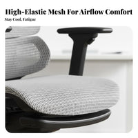 Ergonomic Chair with Headrest Breathable spinerest for Gaming Setup, Workstation