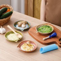 Ceramic Garlic Grater and Mincer for Kitchen Use