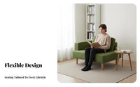 Removable and cleanable Cover configurable unitary Sofa Small Space accommodating Living Room Furnishing Minimalist stylish Sectional Couch Plush Comfort for Apartment Dwellers, Families, Homeowners, Lounge Area, study nook