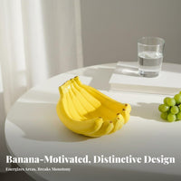 Banana Shaped Dish Multi-Use Ceramic Banana Bowl Versatile for Kitchen Counter