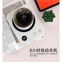 110v保温杯垫台湾日本可调温80度55热水恒温器出口智能加热底座