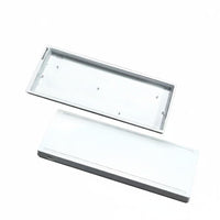 Aluminum Keyboard case Anodized Finish Computer Gaming Keyboard Housing for Enthusiasts