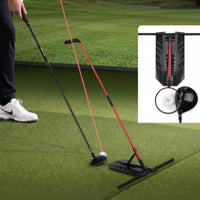 Golf Swing Training Aid Muscle Memory Golf Coach with Base Equipment Balance Portable for Golfers, Home Practice