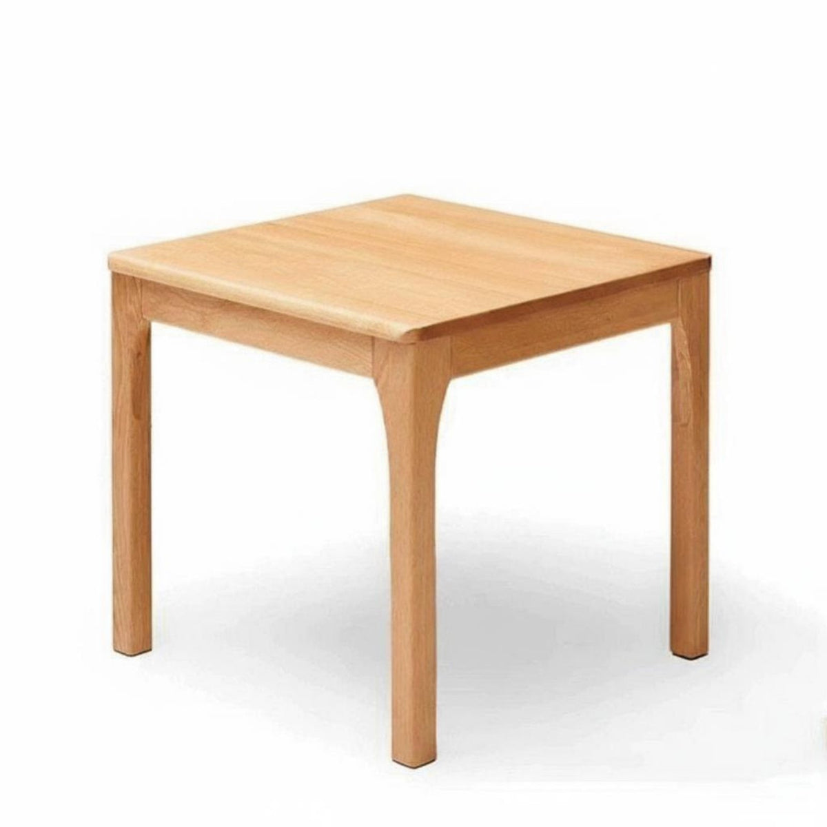 Nordic design Square Wooden Accent Table firm Wood Construction Household Furniture Minimalist Design Nightstand adaptable for Apartment Dwellers, Interior Designers, Living Room, Lounge Area, Bedroom, Hallway