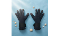 Textured Grip 5mm Neoprene Diving Gloves Wear Resistant Full Finger Diving Gloves Wrist Strap Secure Fit for Underwater