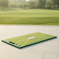 Practice Mat Mat Portable Golf Swing Track Mat Textured for Golfers, Beginners, Home, Driving Range