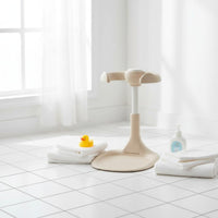 Adjustable Standing Support Ergonomic Design Baby Bath Stand Foldable for Babies