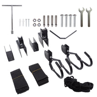 Bicycle roof luggage rack pulley hanger 加厚三代吊架同步升降.