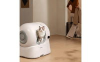 Anti-Scattering Automatic Cat Litter Box Smart Enclosed Cat Litter Box Privacy Pet Supply Sealed for Cats