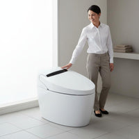 Automatic Bidet Seat Multifunction Smart Toilet Seat Electric Toilet Lid Soft Close Bathroom Fixture Easy to Clean