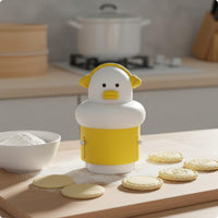 Duck-Shaped Dumpling Mold Adjustable Size Handheld Wonton Mold Push-Design