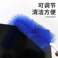 风扇除尘刷可弯曲家用塑料缝隙扫灰神器多功能超长电风扇清洁刷 1把风扇除尘刷（