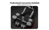 Ab Wheel, Automatic Return, Four-Wheel Home Fitness Equipment for Core Training