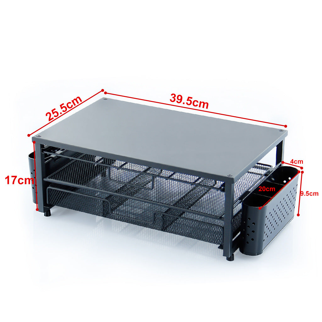 Black / Plastic Side Basket