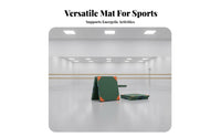 Thickened Cushion Foldable Gymnastics Mat Non-Slip Thick Sit-up Pad Shock Absorption Folding Panel Mat Wear-Resistant for Students, Combat Artists, Dance Studio, School, Training Center, Stretching