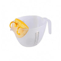 Graduated Mixing Bowl Easy to Clean Pouring Bowl Reusable