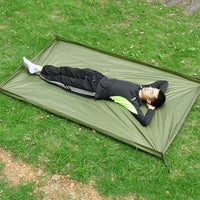 210D Oxford Cloth Raised Border Camping Mat PU Coated Camping Ground Mat Reinforced Corners Ground Pad Corner Loops
