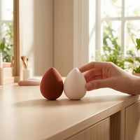 50-Pack Makeup Sponge Blender Set - Dry/Wet Dual-Use Beauty Sponges for Foundation, Powder, and Cream
