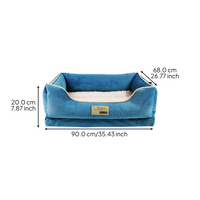 Orthopedic dog bed with comfort