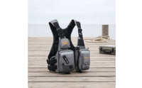 Reflective Strips Fishing Life Vest Adjustable Straps Fishing Buoyancy Vest Multiple Pockets Water Sport Gear