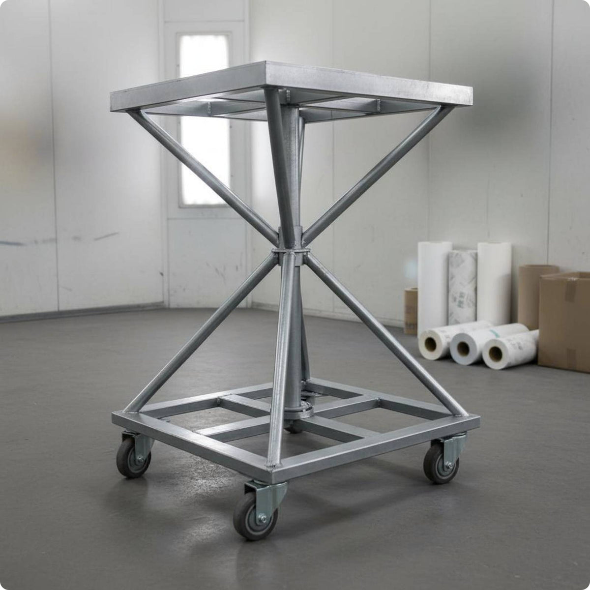 Rotating Spray Paint Stand Stable Base Painting Tool Heavy Duty Workshop Equipment for Product Display