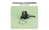 24 Speed Brake Lever Gear Selector Long-Lasting Aluminum Alloy 24 Gear Selector Gear Selector Mountain Bike Gear Changers