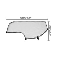 Frosted Golf Bag Rain Cover Dustproof Foldable Golf Bag Rain Cover Oversized for Rainy Weather, Outdoor