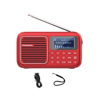 Retro Bluetooth Radio Rechargeable Battery radio Receiver Clear Sound Quality
