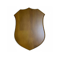 Wooden Shield Plaque Creative Honor Customizable Insignia High-Quality Material