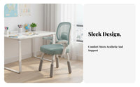 Height-Adjustable Student Chair Stable and Secure Study Seat Padded for Comfort