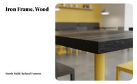 utilitarian Booth Seating sturdy Metal Frame Commercial Furniture for Bar Owners