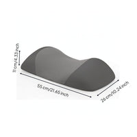 Memory Foam Support Pillow Ergonomic Lower Back Pillow Supportive for Bed