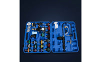Allall-Purpose Cooling System Pressure Tester Kit Universal Cooling System Pressure Test Kit Easy to Use Water Tank Leak Tester Long-Lasting for Auto Repair Shops, Garages