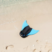 Mermaid Monofin Single-Piece Mermaid Swim Fin Safe for Children, Beginners