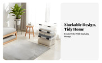 Under-Bed Storage Box Dustproof Closet Organizer Easy to Clean for Families