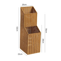 Umbrella Stand Rectangular Umbrella Holder Openwork for Lobby