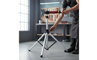 Aluminum Alloy Bike Work Stand with Tool Tray Heavy-Duty Adjustable Bike Repair Stand 360° Rotating Clamp Sports Gear for Garage
