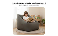 Structured Soft Seating Pod Sofa Comfortable Assistance Floor Chair No Assembly Required Wear-Resistant for Children, Students