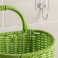 Wall Mount Produce Basket Breathable Design Kitchen Organizer for Bathroom