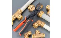 Push to Connect Disconnect Tool Compact Design Push Fit Fitting Remover Reusable Piping Release Tool for Maintenance Work