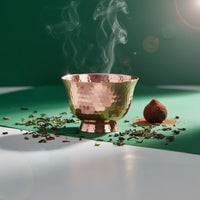 Pure Copper Cup Thickened Wall Pure Copper Tea Cup Reusable for Home Bar