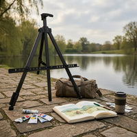 Adjustable Tripod Easel Foldable Foldable Painting Easel Telescopic Canvas Stand for Artists, Painters, Exhibitions, Classrooms