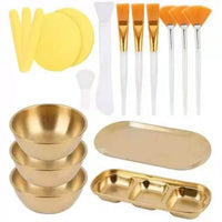 Face Mask Brush with Plastic Handle
