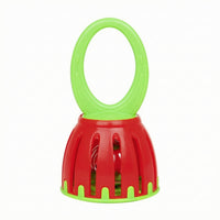 Cage Bell Easy-to-Grip Hand Bell Compact Hand Rattle for Kids, Music Class, Classroom
